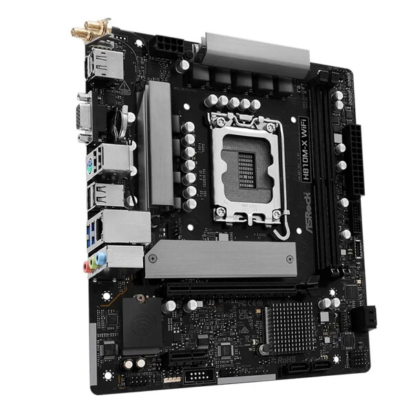 Motherboard H810m-x Wifi Ddr5 Lga1851 PLACA MADRE ASROCK H810M-X WIFI