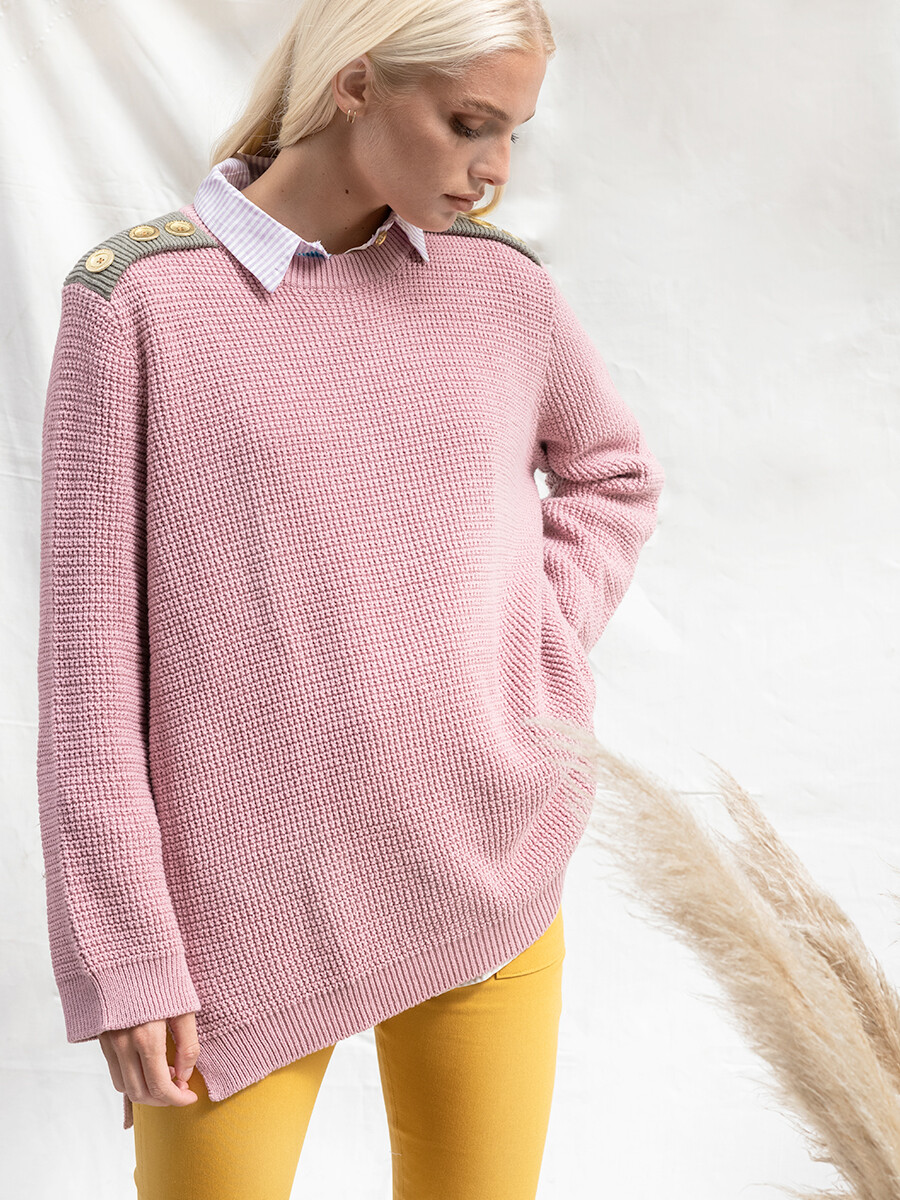 Sweater Naval - Rosa 