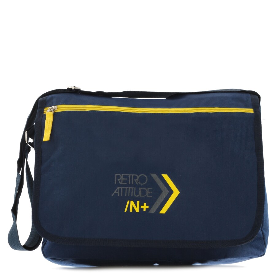 Mochila N+ Morral Cuadernola Retro Azul