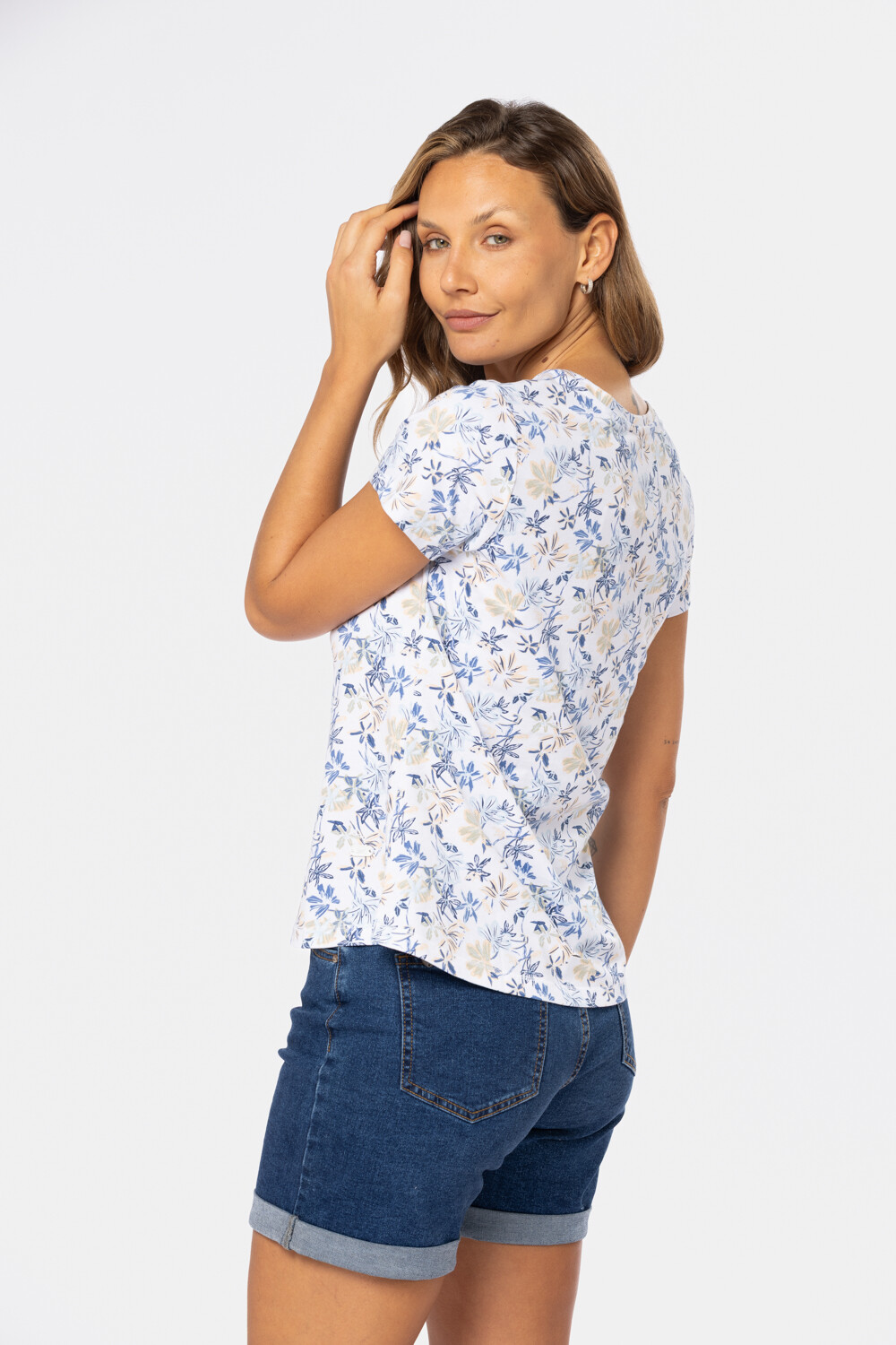 REMERA ESTAMPADA Blanco