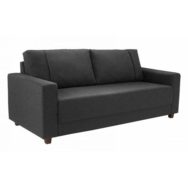 SOFA 3 CUERPOS - TELA PET FRIENDLY GRIS OSCURO SOFA 3 CUERPOS - TELA PET FRIENDLY GRIS OSCURO