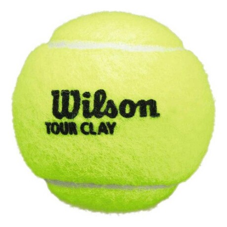 Tubo x3 pelotas de Tenis Wilson Tour Clay con Element Guard Tubo x3 pelotas de Tenis Wilson Tour Clay con Element Guard