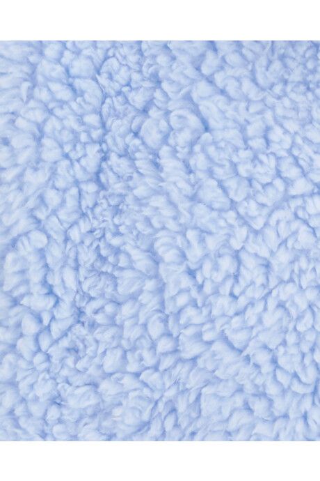 Campera de sherpa, azul Sin color