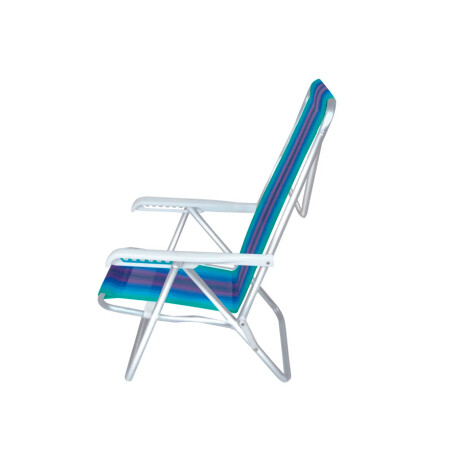 Silla Reposera de Aluminio 8 Posiciones MOR Silla Reposera de Aluminio 8 Posiciones MOR