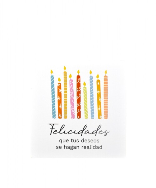 Tarjeta felicidades 10x10 DISEÑO 5