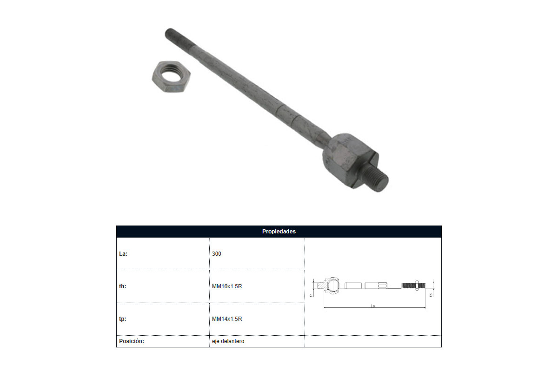 Mate Volks Saveiro/Gol/Suran 04-25 Der/Izq 