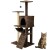 Gimnasio Rascador Para Gato Torre Casa Hamaca Escalera Atrix Variante Color Marron