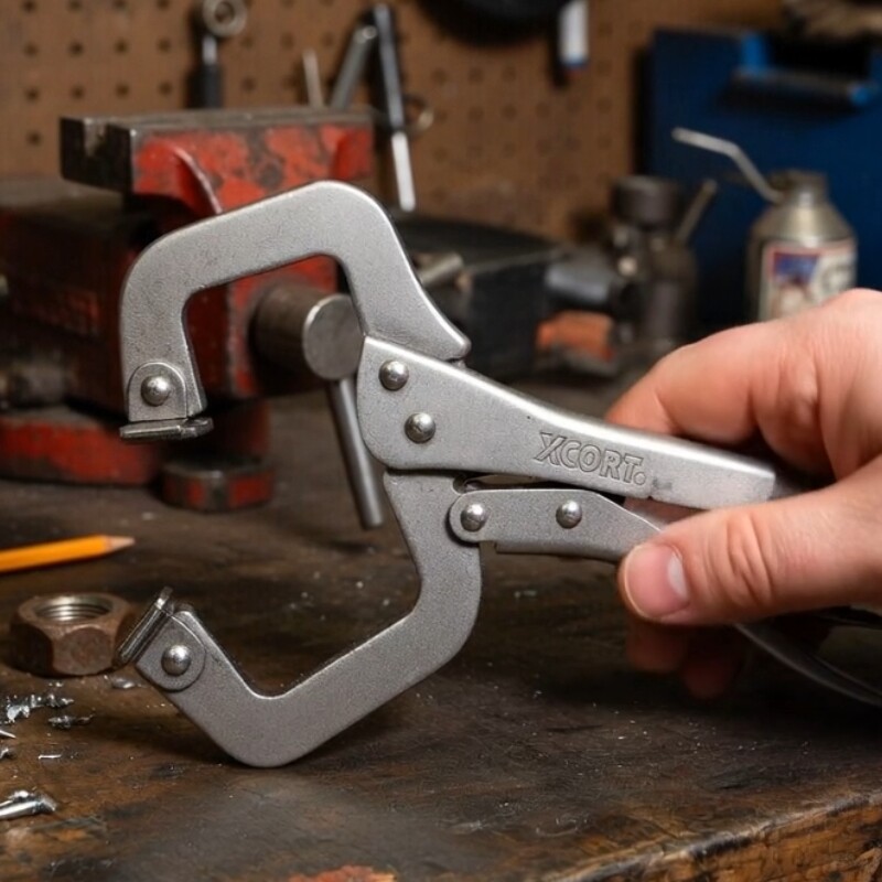 XCORT ALICATE GRIPP SOLDAR AUTOAJUSTABLE BOCA C 11 PULGADAS Xcort Alicate Gripp Soldar Autoajustable Boca C 11 Pulgadas