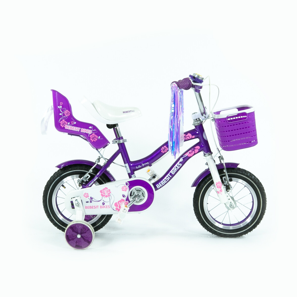 Bebesit Bicicleta Queen rodado 12 -violeta 