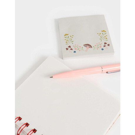 Set De Librería En Pouch De Pvc Con Peluche Combinacion Multicolor