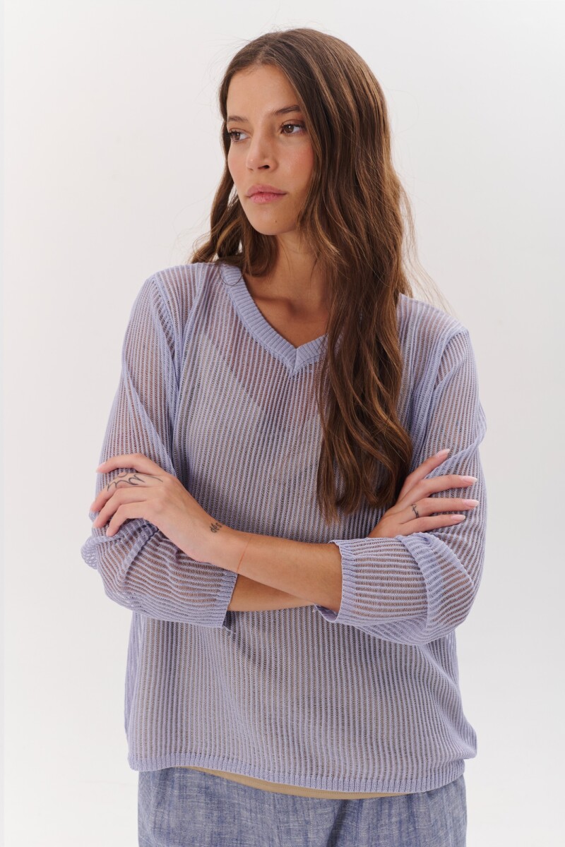 SWEATER JAZZ CELESTE