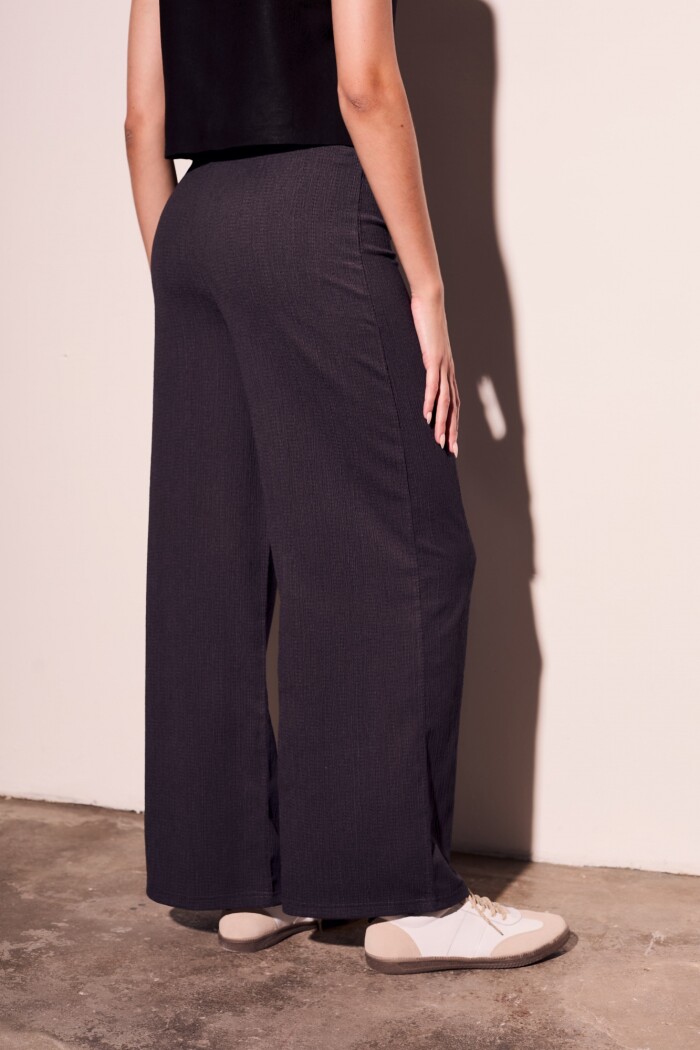 Pantalón Texturado Topo