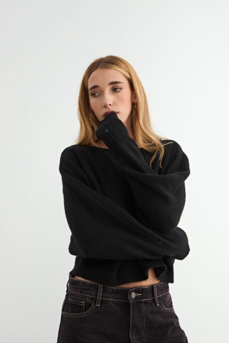 SWEATER CALA NEGRO
