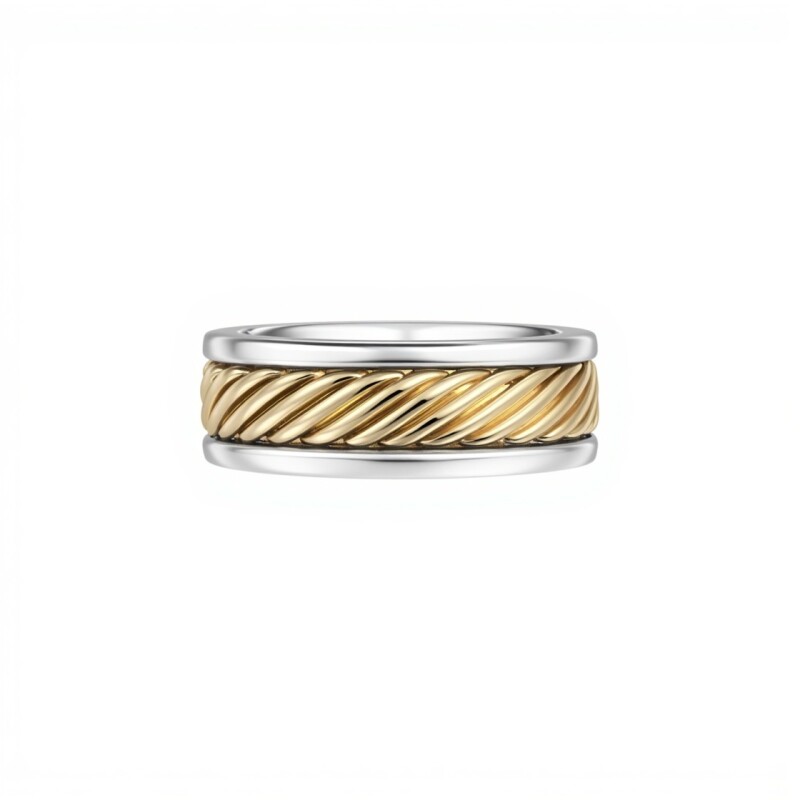 Alianza Labrada - Plata y Oro-Sin Piedra-AL5010 sinpiedra