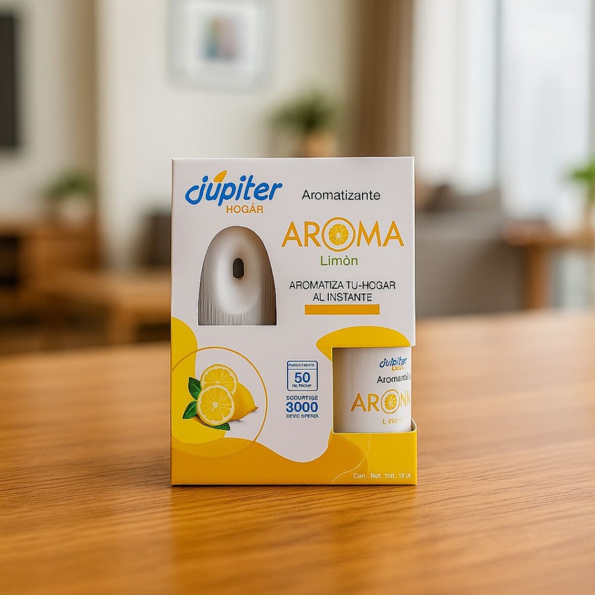 APARATO CON AROMATIZANTE LIMON 