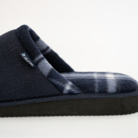 Pantufla Classic azul cuadrille Pantufla Classic azul cuadrille
