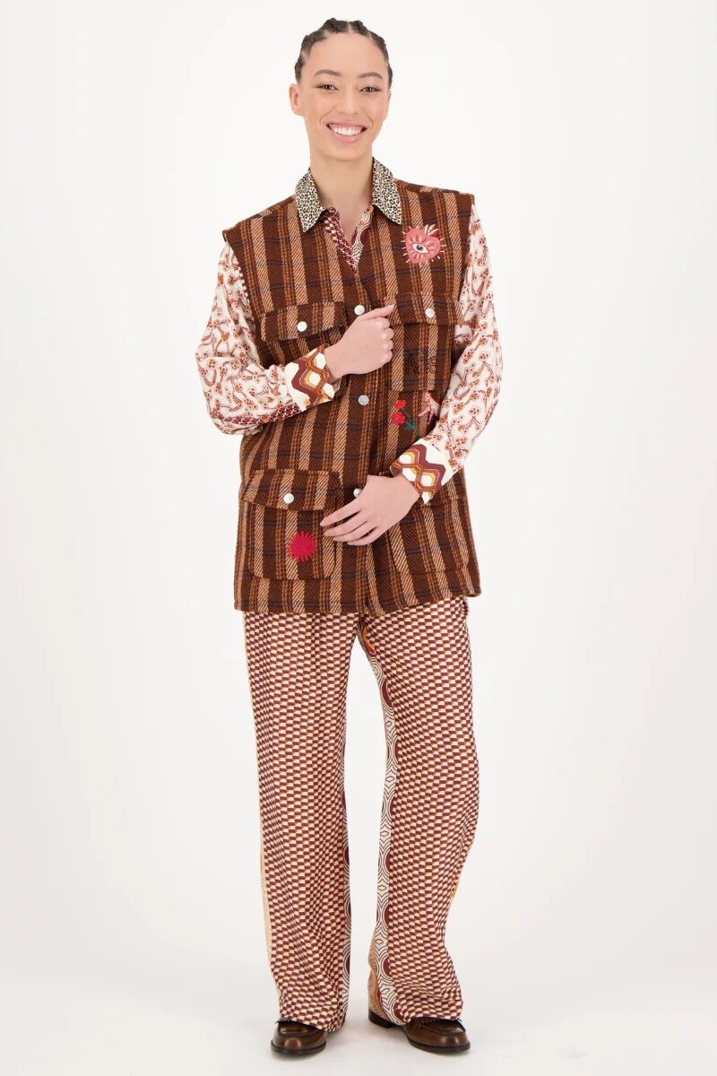 VEST DE ABRIGO Marron