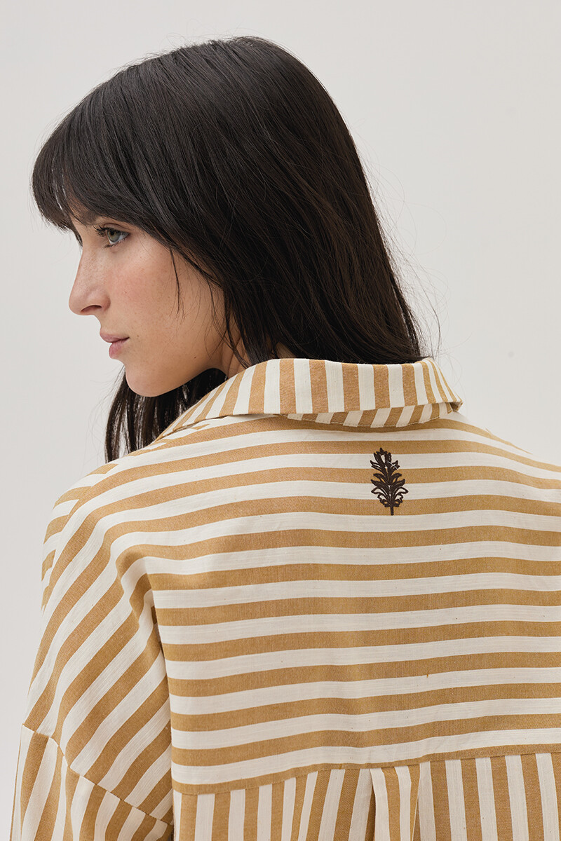 Camisa Harper Mostaza