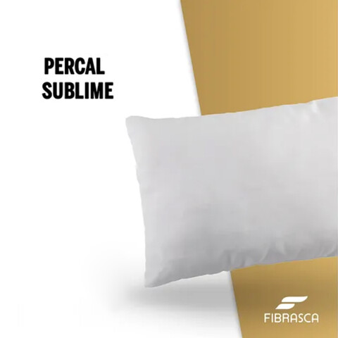 Almohada Percal Sublime Fibrasca 100% Algodón 180 Hilos U
