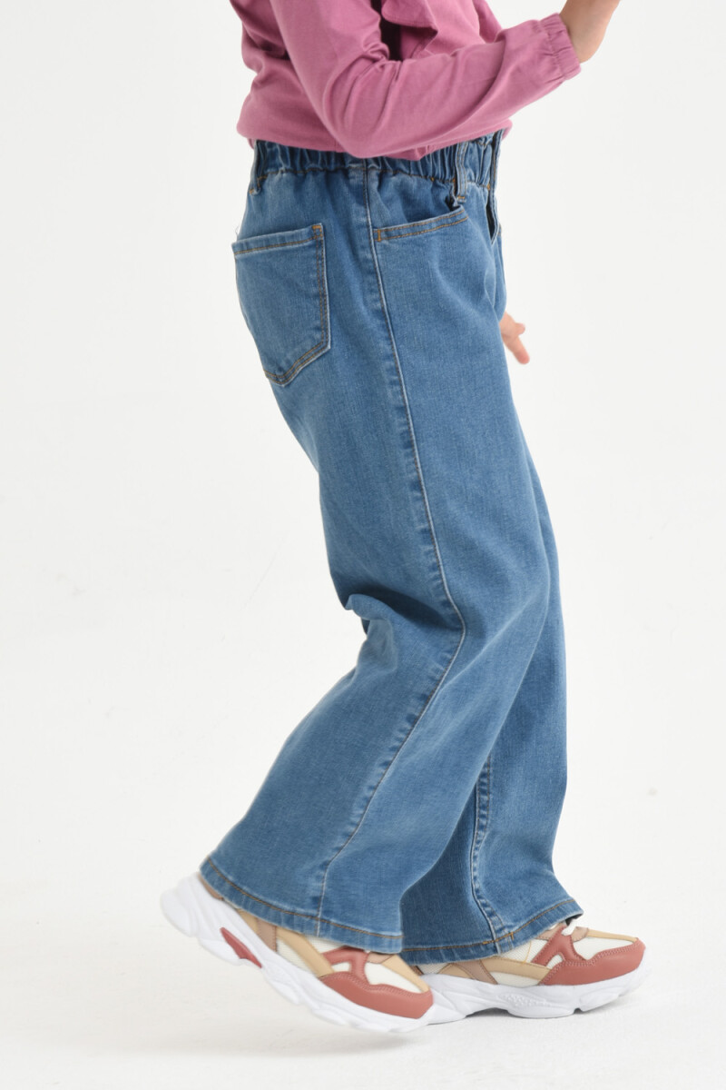 Pantalón de jean oxford Azul Claro