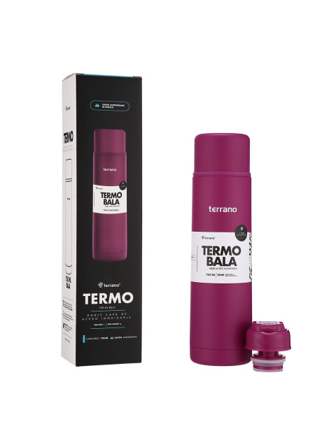 Termo Bala 750ML. Violeta