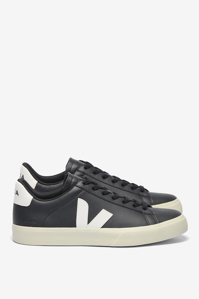 ZAPATILLA CAMPO LEATHER Negro