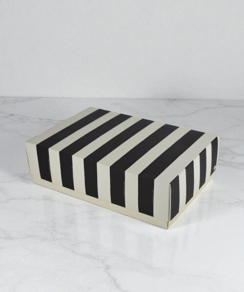 Caja laminada Caja Estilo Barras - 20x30x9 cm