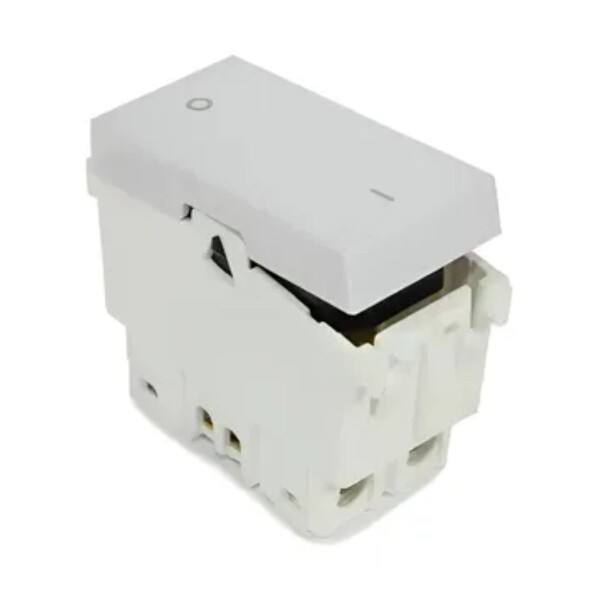 MODULO INTERRUPTOR UNIPOLAR 10AMP BLANCO REGGIO Modulo Interruptor Unipolar 10amp Blanco Reggio