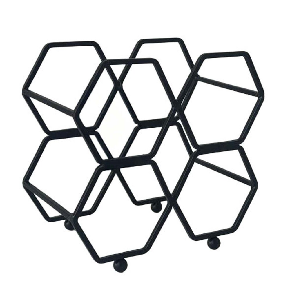 RACK DE VINOS SMALL HIERRO NEGRO 37300