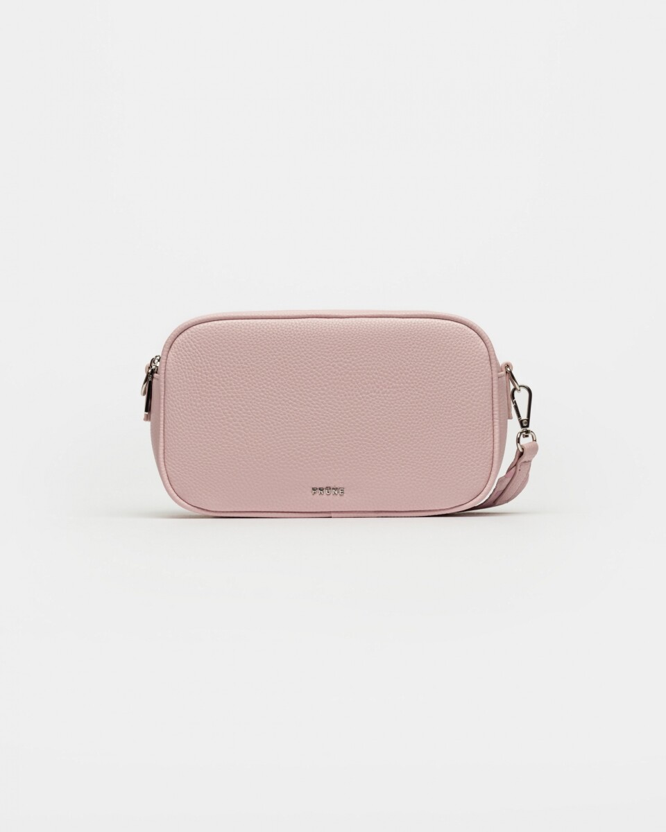 Bandolera Adisa En Efecto Cuero - Rosa 