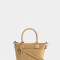 City Cartera Mini City Con Charm - Marron Beige