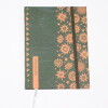 AGENDA REMEMBER SENIOR 1470 TAPA FORMAS ANARANJADO Y VERDE GRIS