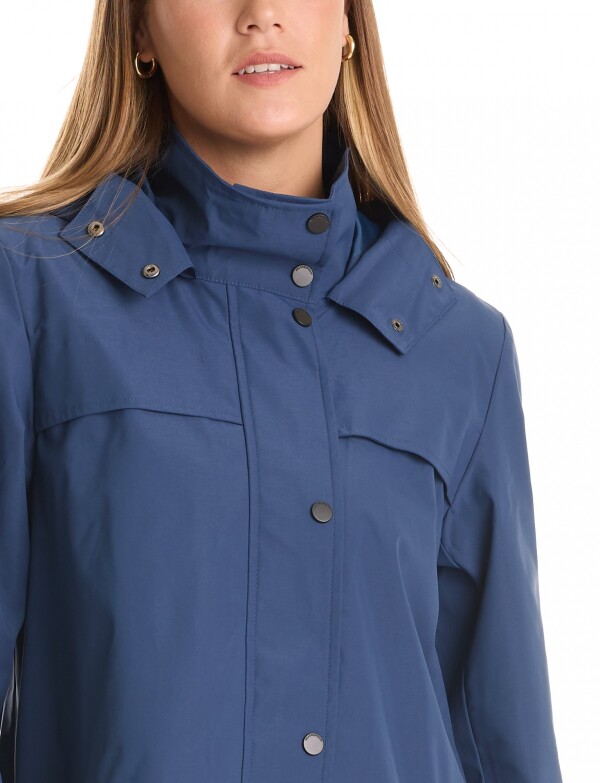 Gabardina Impermeable AZUL