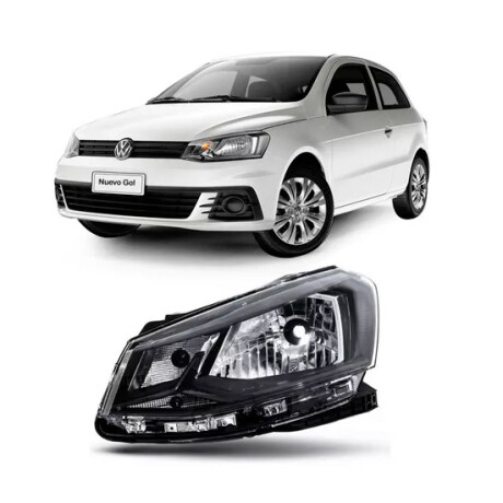 SEMIOPTICAS VOLKSWAGEN GOL G7 2017/19 IZQ. - SEMIOPTICAS VOLKSWAGEN GOL G7 2017/19 IZQ. -