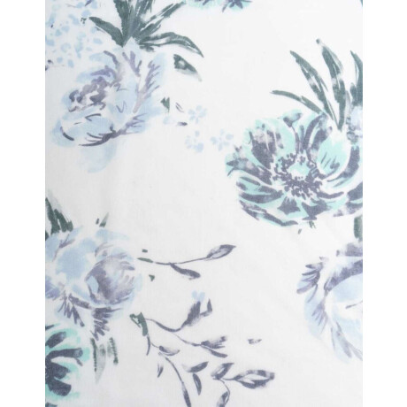 Pañuelo De Raso Con Estampado Romantico De Rosas Estampado Flores