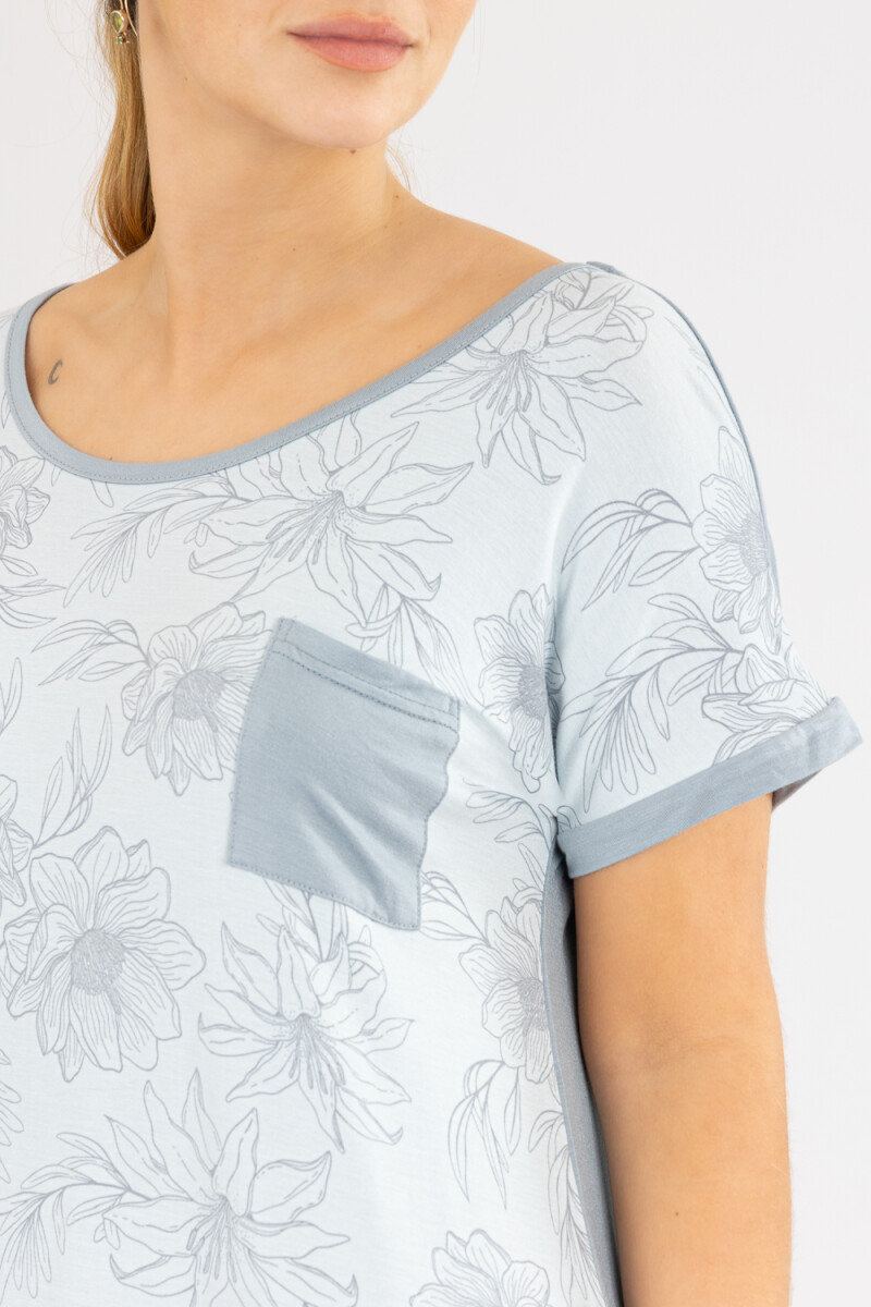 Solange dress Celeste