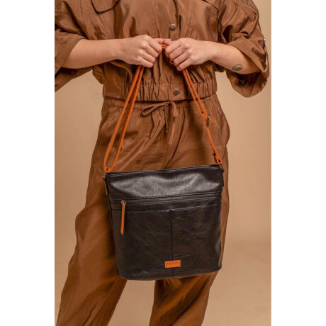 Bandolera Quina Negro C/Suela