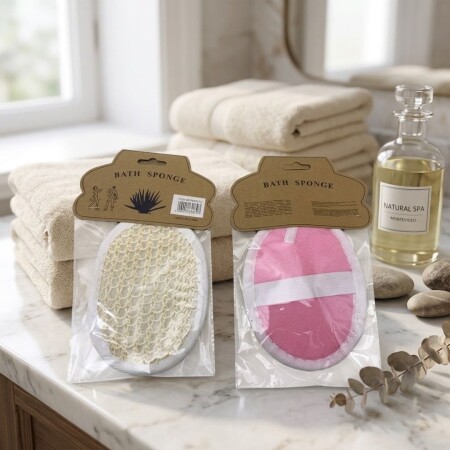 Esponja Exfoliante Corporal Doble Faz Esponja Exfoliante Corporal Doble Faz
