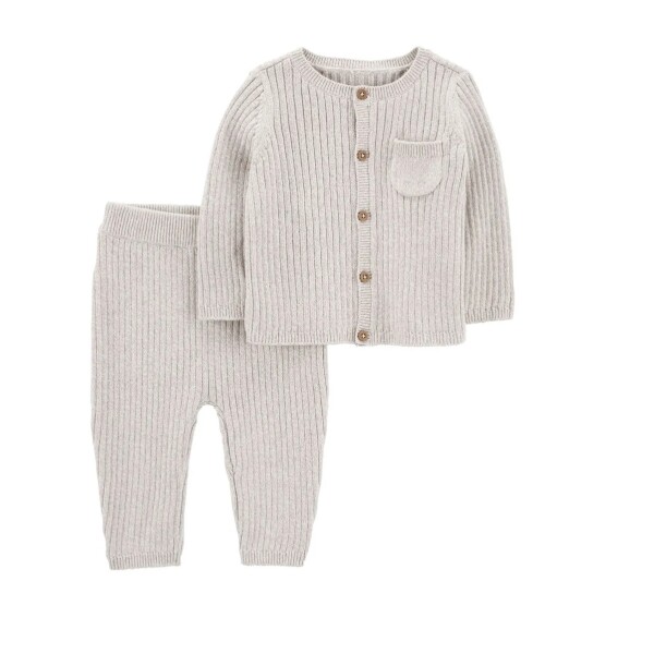 Conjunto Hilo Carters botones Beige Claro Conjunto Hilo Carters botones Beige Claro
