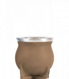 Mate de Cerámica Chico delta Urbano Tostado