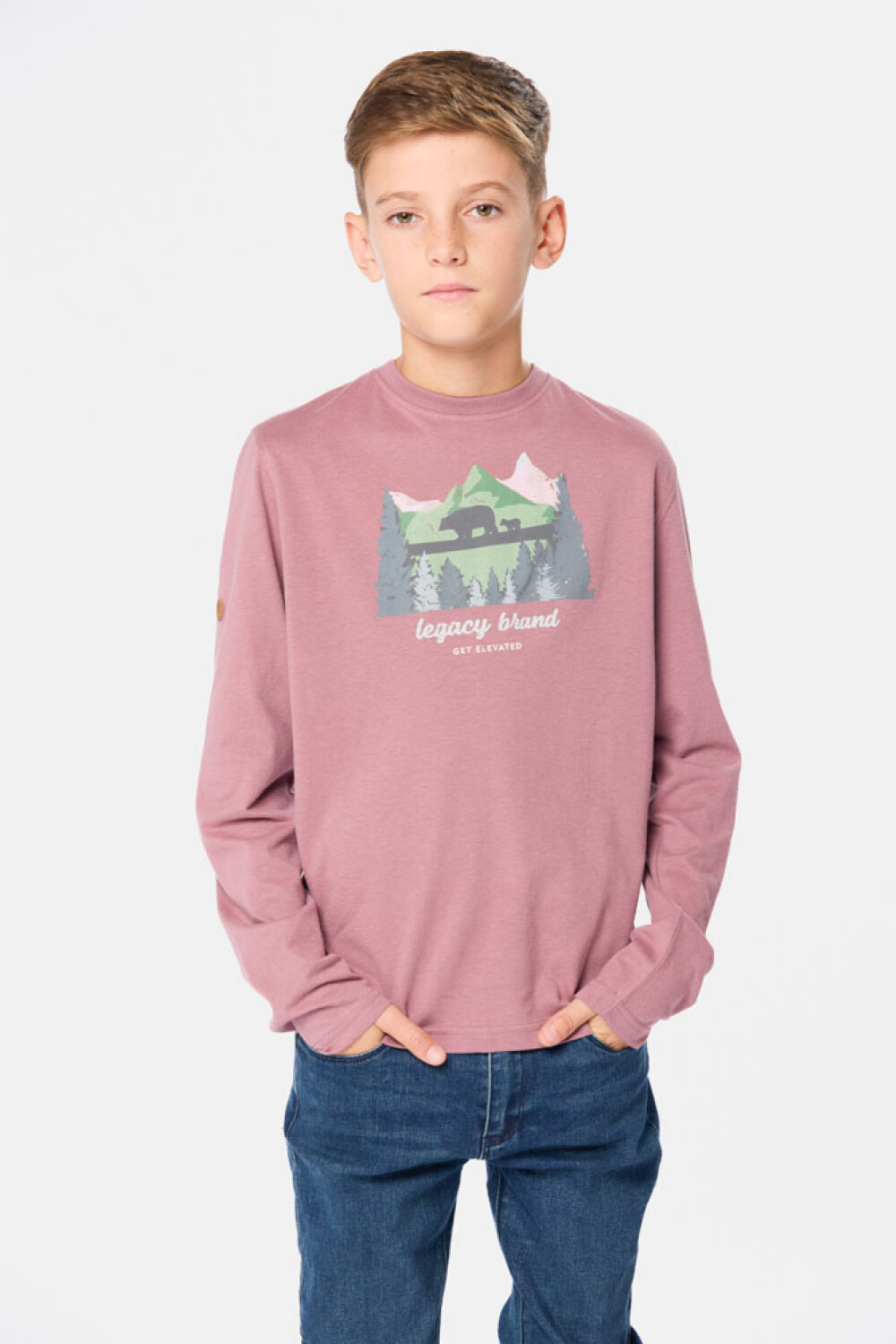 REMERA ESTAMPADA Rosa