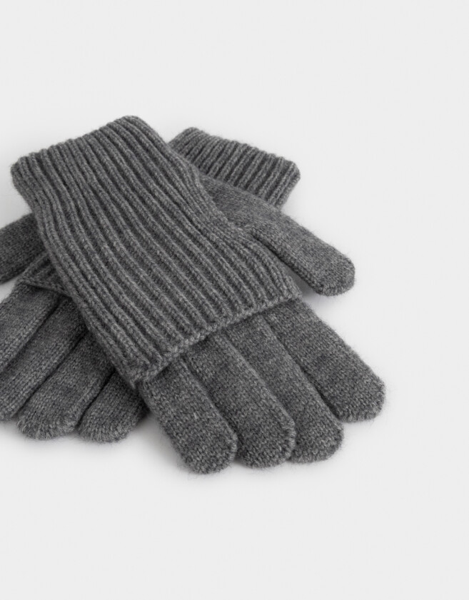 Guantes Varios Guantes Tejidos - Gris Medio