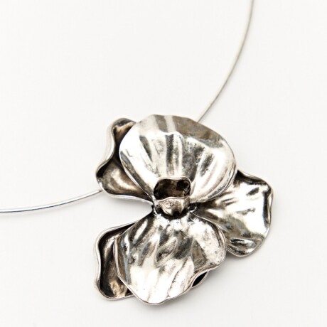 COLLAR SPIAGA Plateado