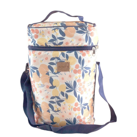 Bolso matero Duraznos Con Flores