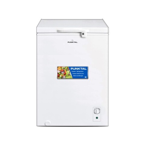 FREEZER HORIZONTAL PUNKTAL 102L PK-HS129 CLASE B Blanco