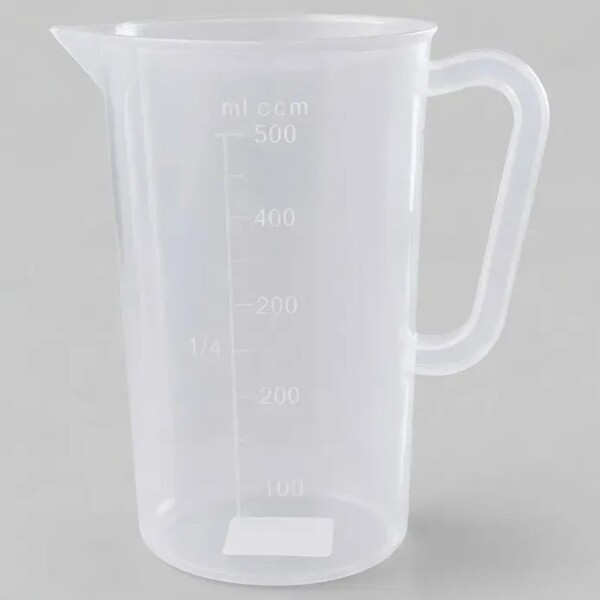 Jarra Medidora Graduada De Plástico - 500ml - F/plm-05 Jarra Medidora Graduada De Plástico - 500ml - F/plm-05