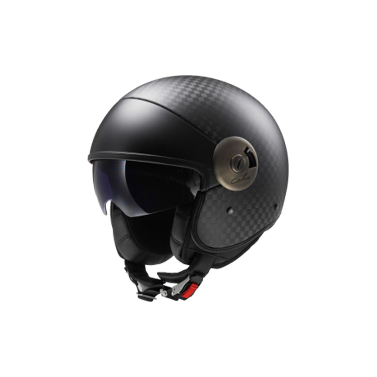 Casco LS2 Cabrio C OF597 - Solid Carbono 