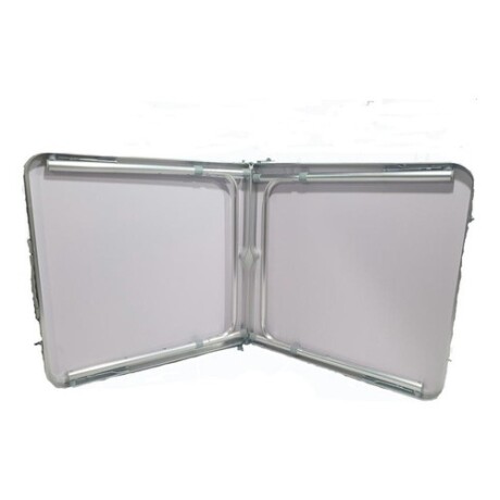 Mesa Plegable Valija Ajustable Para Camping Arye Blanco