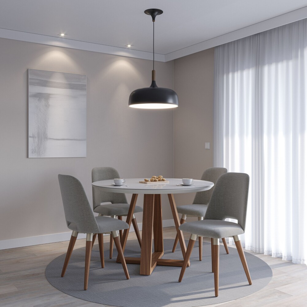 Silla Giratoria Selina - Linea Mónaco Gris