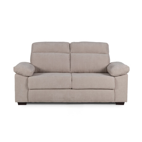 Sofá Owen - Tela Microfibra - 2 cuerpos 12072 (Beige)